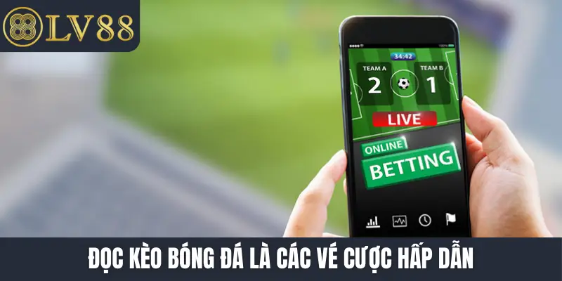 Đọc kèo bóng đá là các vé cược hấp dẫn